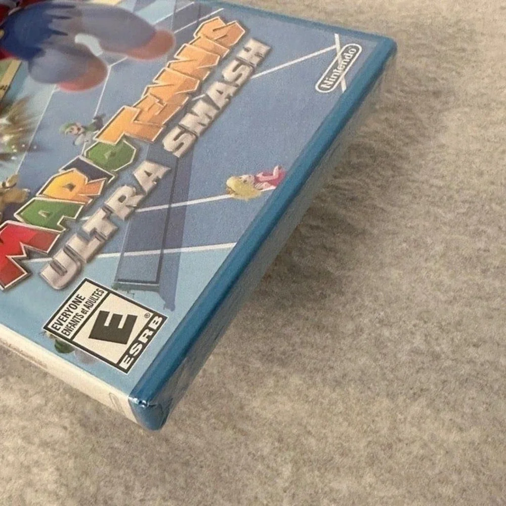 Mario Tennis Ultra Smash Nintendo Wii U 2015 New Factory Sealed Mint Condition